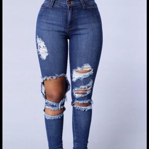 Fashion nova beach bum jeans
